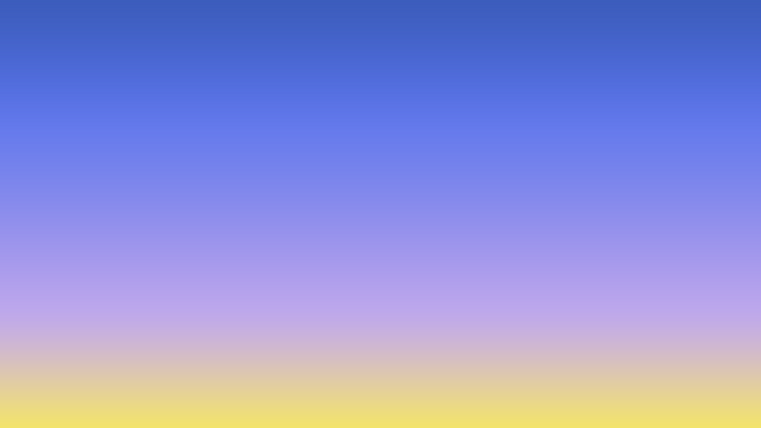 Sky gradient with blue and yellow colors