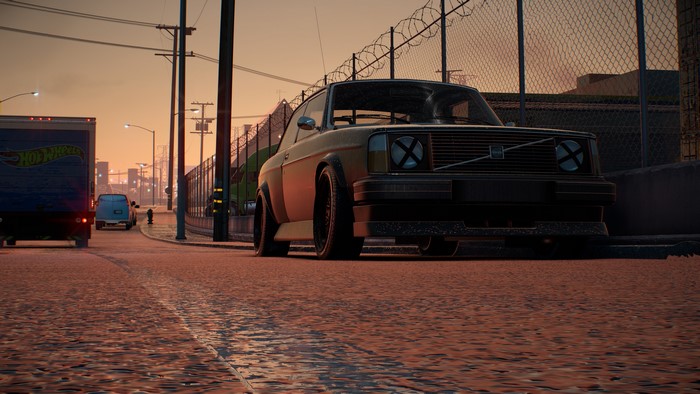 4K Need for Speed Volvo 240 with Taped Headlights