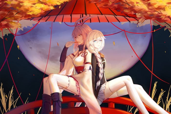 Theresa Apocalypse and Yae Sakura from Honkai Impact 3rd