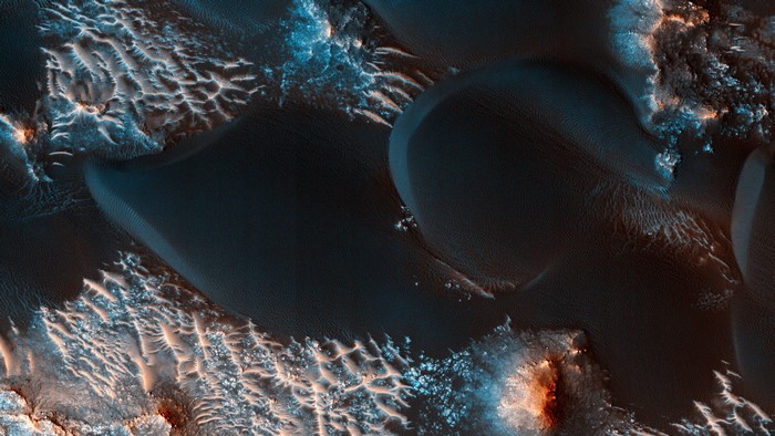 4K NASA Mars Dunes Landscape