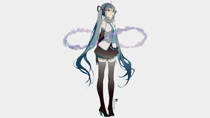 Hatsune Miku from Vocaloid