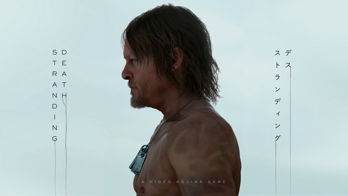 Death Stranding 4K game cover with Norman Reedus