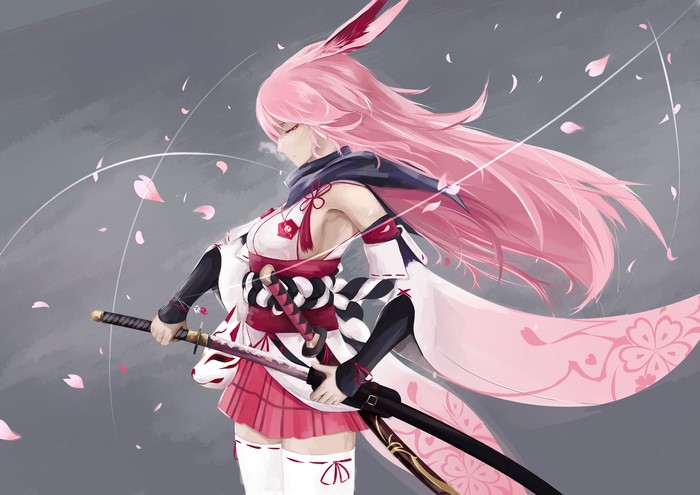 Yae Sakura in 4K Anime Art