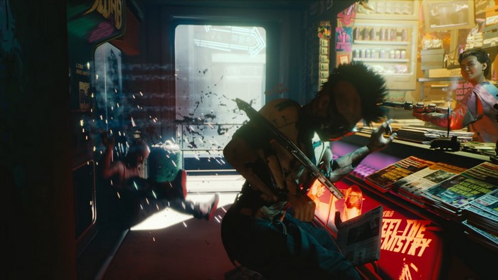 Cyberpunk 2077 4K video game art