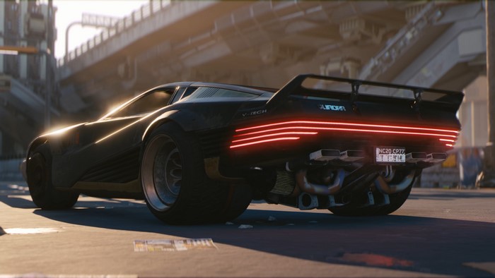 Cyberpunk 2077 Aurora Car