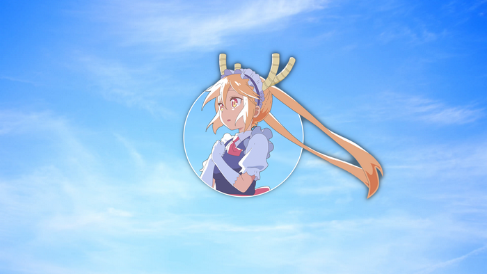 Tohru from Kobayashi-san Chi no Maid Dragon in the Sky
