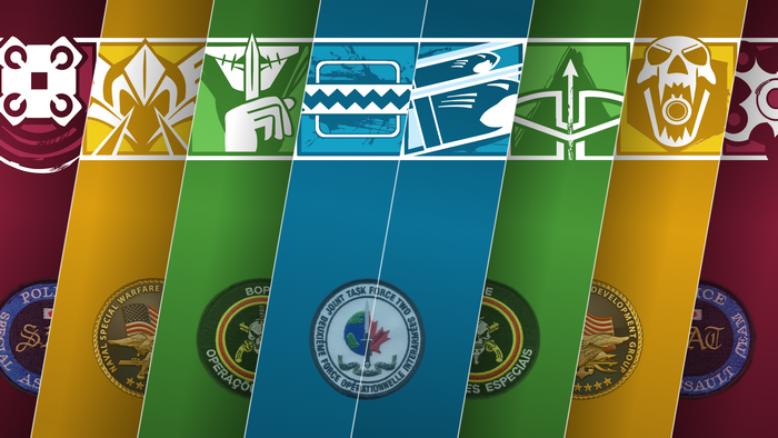 Rainbow 6: Siege Special Forces Icons