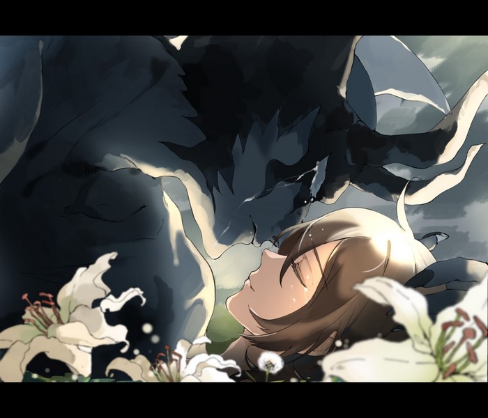 Akira Fudo and Miki Makimura from Devilman Crybaby
