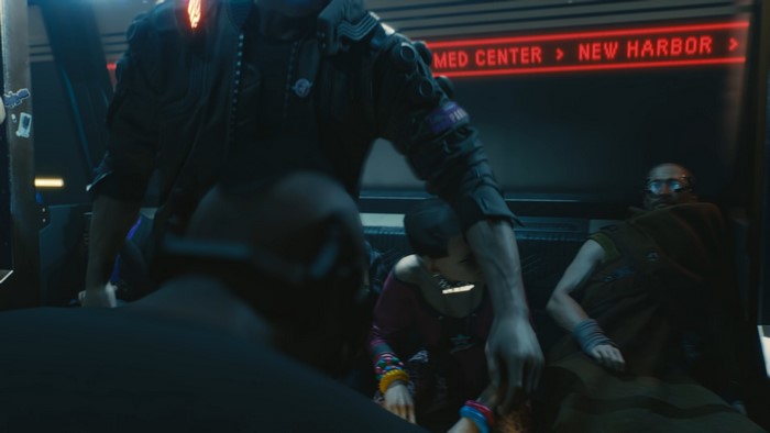 Cyberpunk 2077 Med Center New Harbor