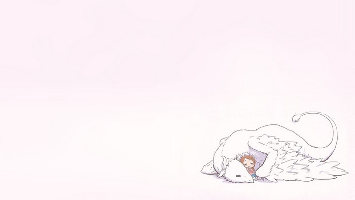 Kanna Kamui from Kobayashi-san Chi no Maid Dragon sleeping