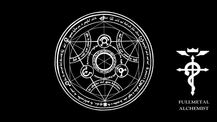 Fullmetal Alchemist Alchemy Circle and Symbol