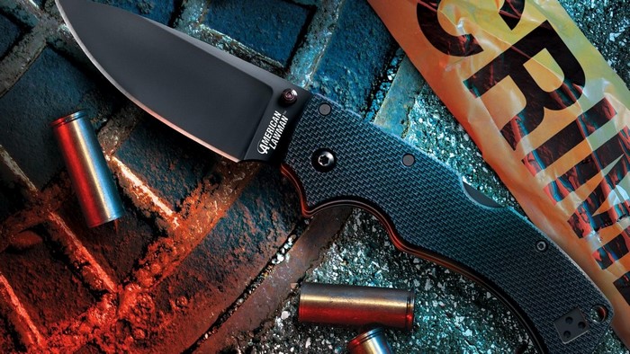 4K Knife and Ammunition on Crime Scene