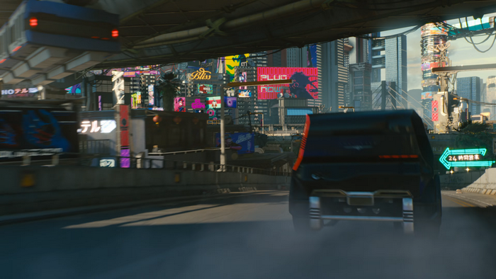 Cyberpunk 2077 4K screenshot