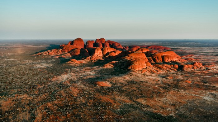 Kata Tjuta rock formations in Australia