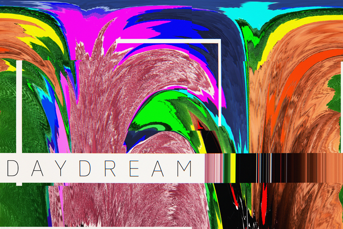 Abstract glitch art DAYDREAM