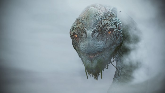 The World Serpent from God of War