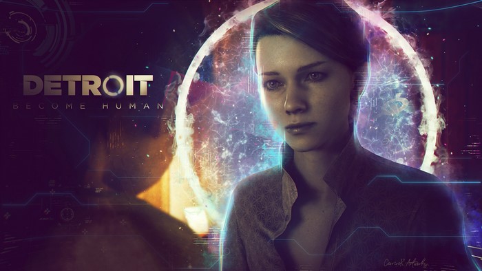 4K Kara from Detroit: Become Human game art