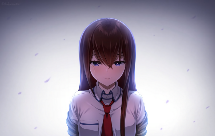 Makise Kurisu from Steins;Gate crying