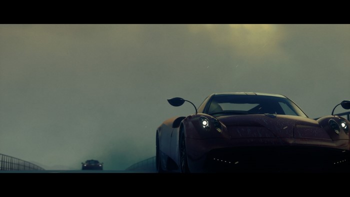 Two cars on a bridge in Driveclub