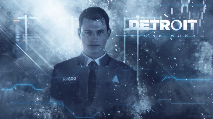 Connor from Detroit: Become Human 4K
