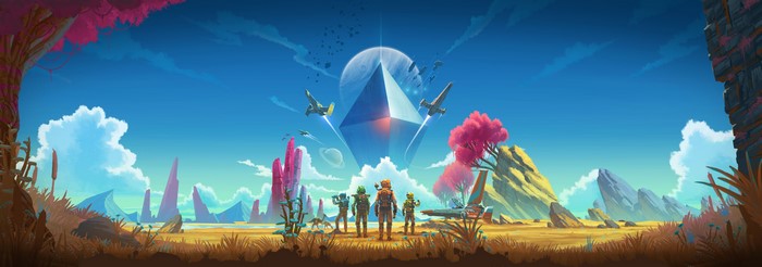 4K No Man's Sky Spaceships and Explorers