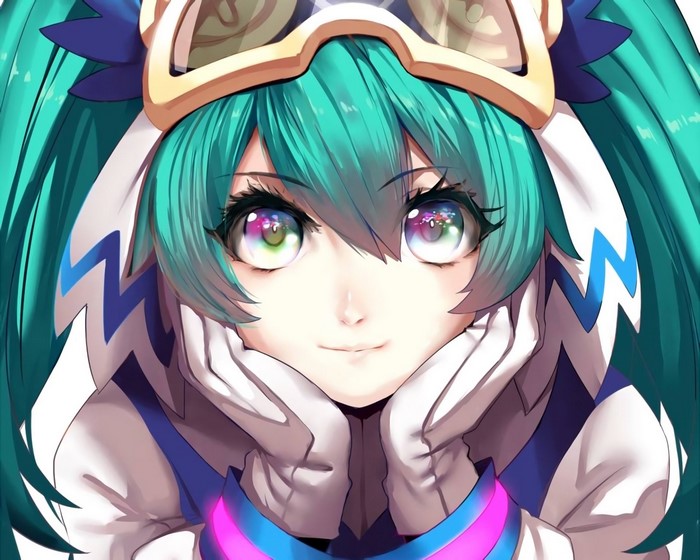 Hatsune Miku from Vocaloid
