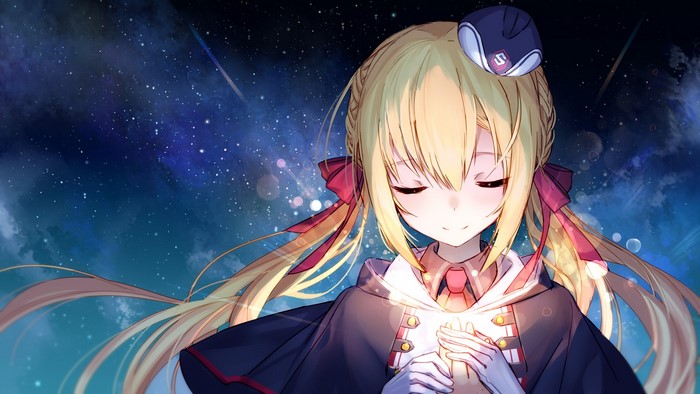 Nanami Arihara from RIDDLE JOKER in space