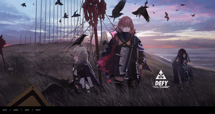 AR15 and friends from Girls Frontline