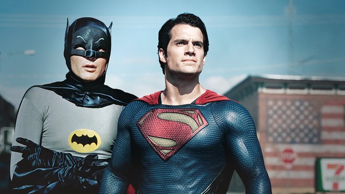 Batman and Superman from DC Comics