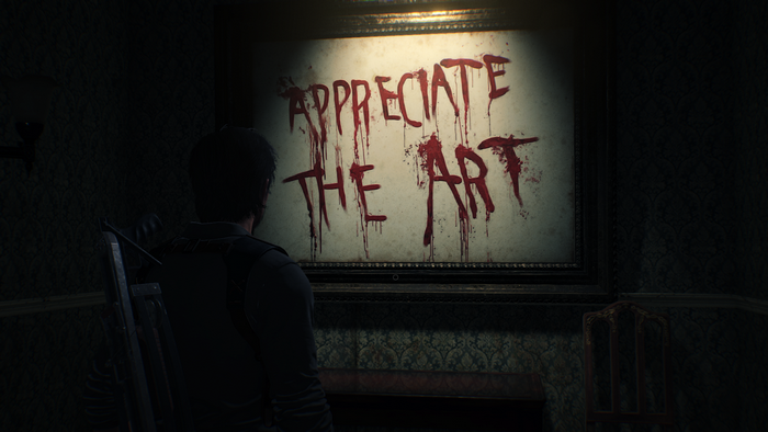 The Evil Within 2: Man Appreciates Bloody Art