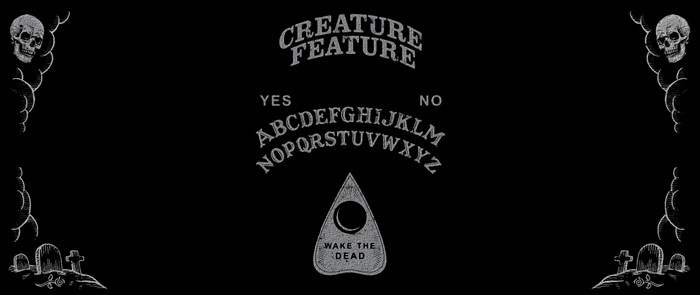 Creature Feature Ouija Board Halloween
