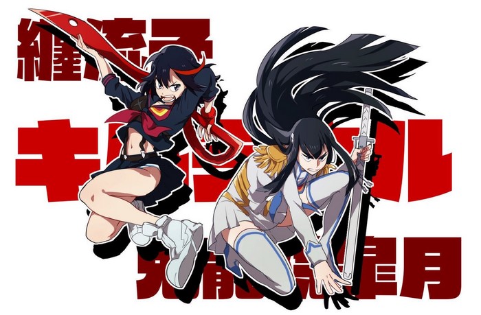 Ryuuko Matoi and Satsuki Kiryuin from Kill la Kill