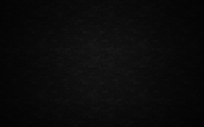 Black brick wall texture