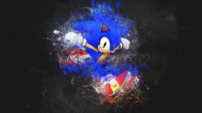 Sonic the Hedgehog in 4K Artwork