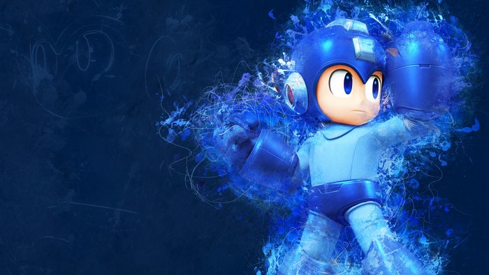 Mega Man from Super Smash Brothers