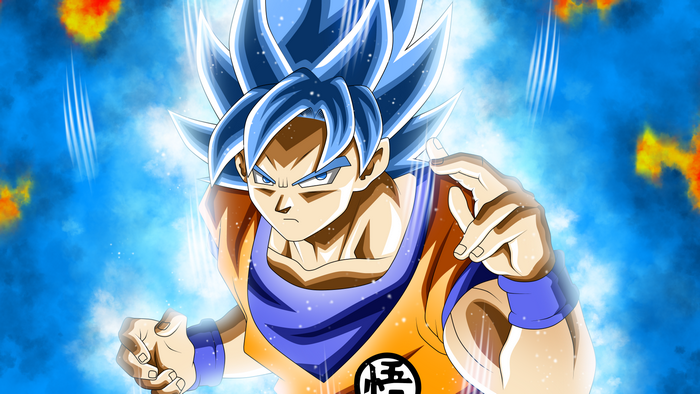 Son Goku Super Saiyan Blue from Dragon Ball Super