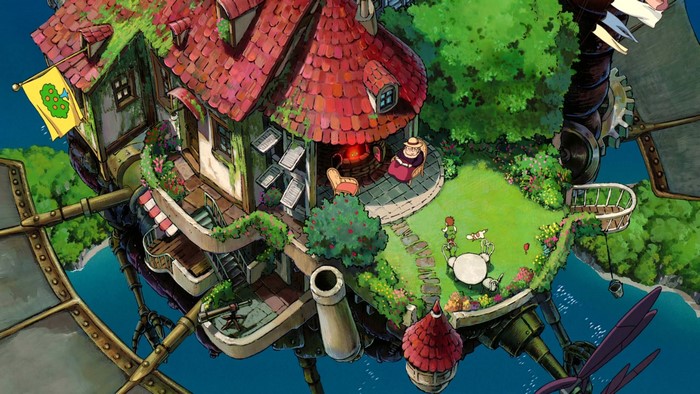 Howl's Moving Castle: The Flying House