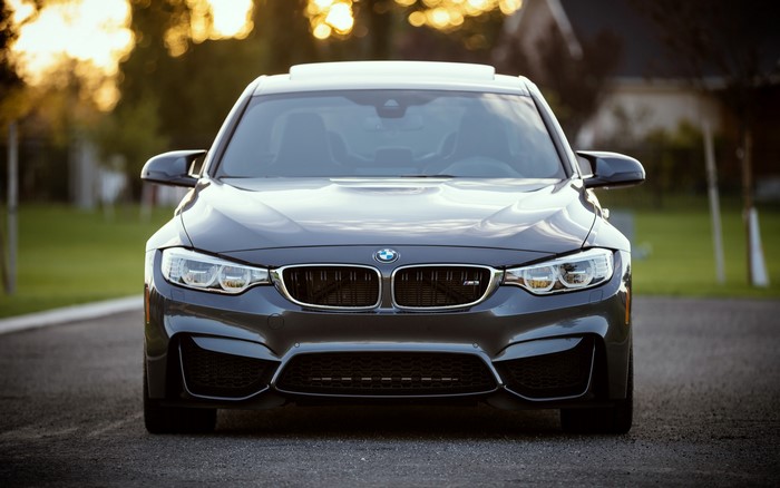 4K BMW M3 Frontal View