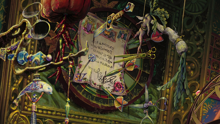 Howl's Moving Castle Clock and Magical Items