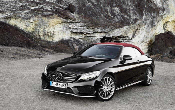 4K Mercedes Benz C-Class Convertible