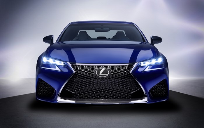 4K Blue Lexus Car