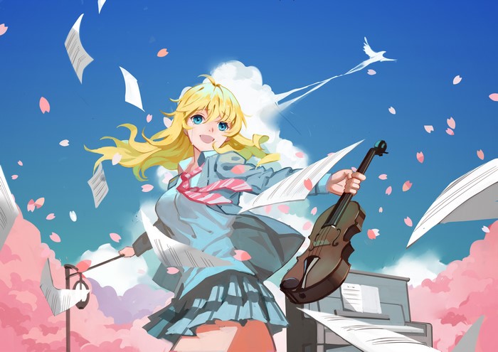Miyazono Kaori from Shigatsu wa Kimi no Uso
