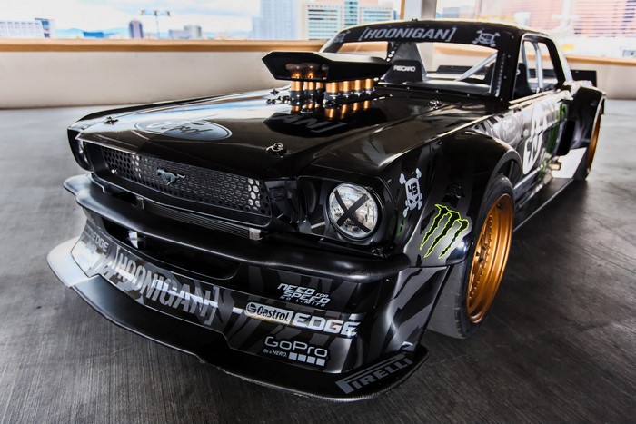 4K Hoonicorn Black Ford Mustang by Ken Block