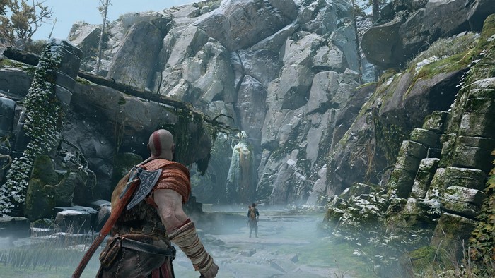 Kratos and Atreus in God of War