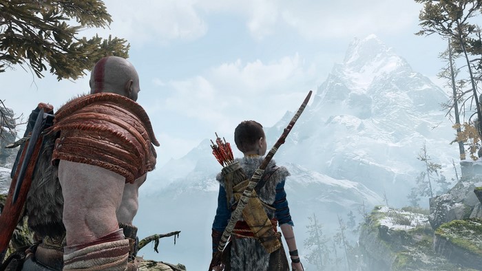 Kratos and Atreus in God of War