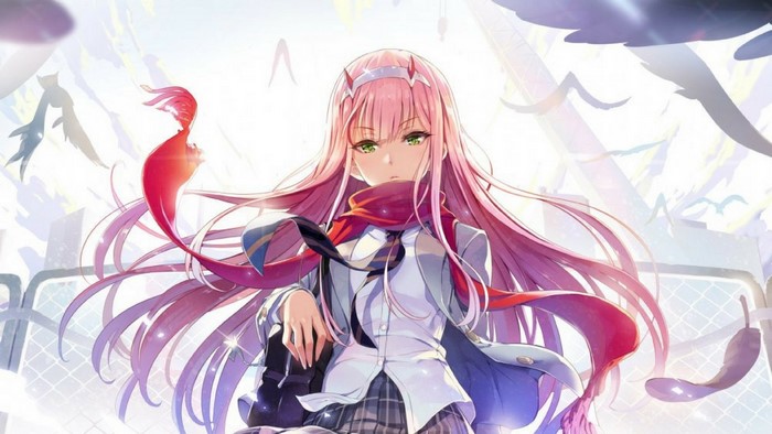 Zero Two from Darling in the FranXX