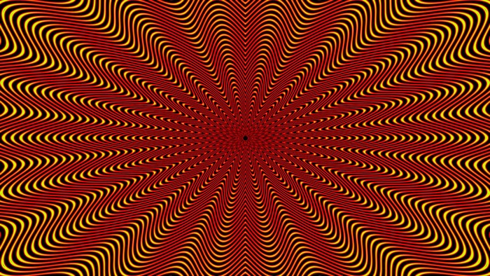 Psychedelic Optical Illusion Pattern