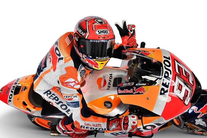 Marc Marquez Honda Repsol Moto GP Motorcycle