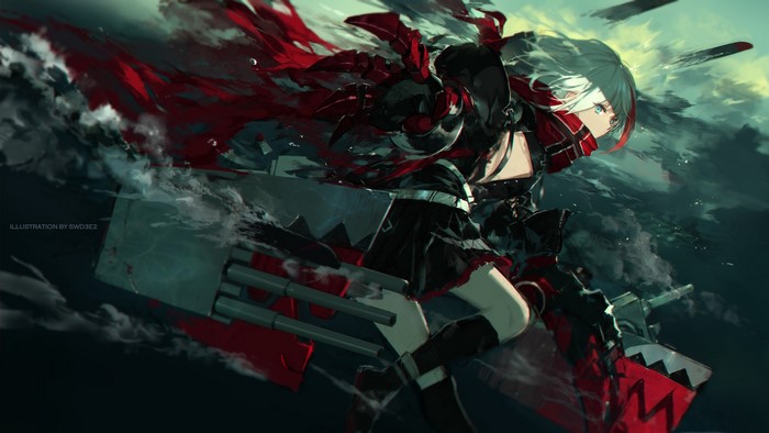 Admiral Graf Spee in Dynamic Battle Pose