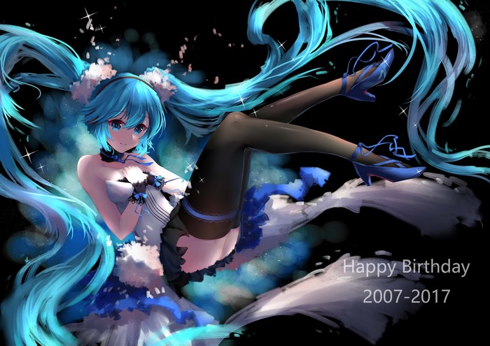 Hatsune Miku from Vocaloid